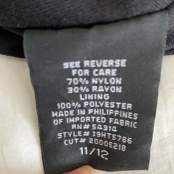 Windsor Black Lace Dress Sleeveless and Backless Size 11/12 - Picture 5 of 12